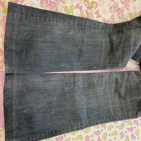 Elie Tahari Adena Tailored Flare Jeans - Picture 9 of 9